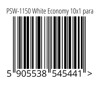 PSW-1150 Economy Rękawice spawalnicze do TIG, biały mankiet