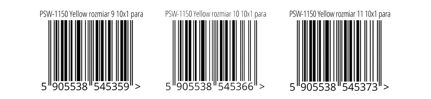 PSW-1150 Yellow Rękawice spawalnicze do TIG, żółty mankiet