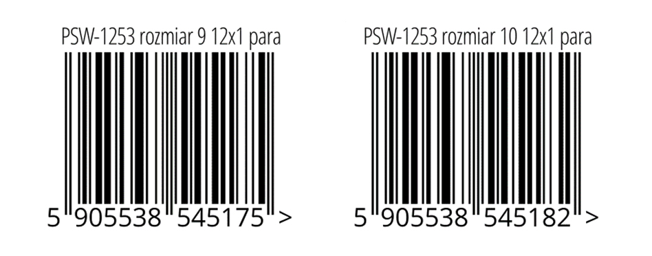 PSW-1253 Premium Rękawice skórzane tkaninowe