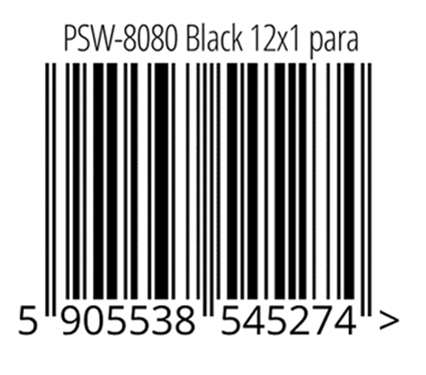 PSW-8080 Black Rękawice monterskie ze skóry koziej, czarne