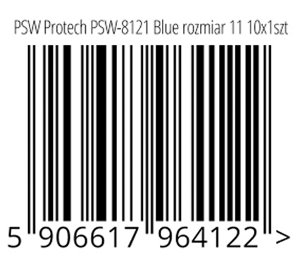 PSW-8121 Blue Rękawice spawalnicze do MIG ze wzmocnieniem